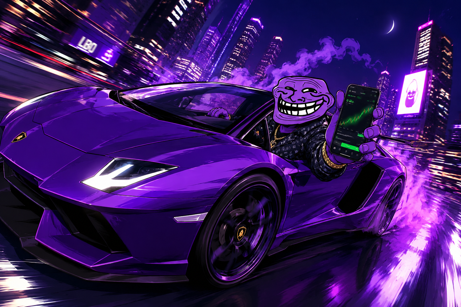 Purple Troll Meme